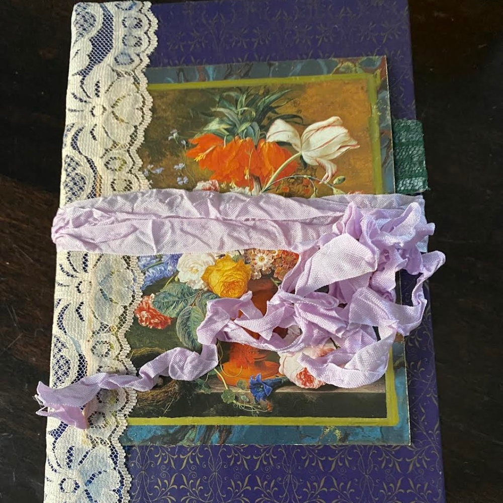Handmade Language of Flowers Junk Journal